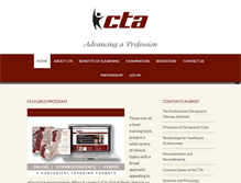 Tablet Screenshot of ctaprogram.com